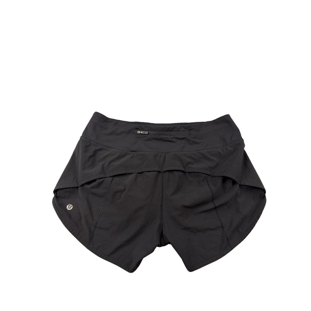 Lululemon Speed Up Lined Short Size 6 Black